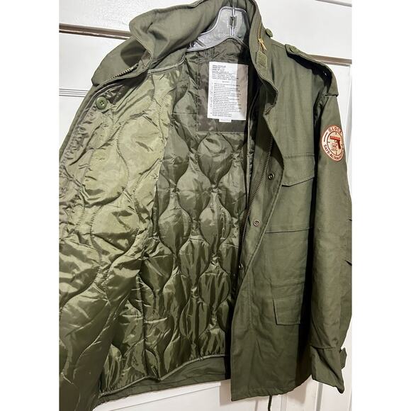 Rothco M65 2 In 1 Military Style Field Jacket Size Small-Regular Team Glock - Picture 5 of 5